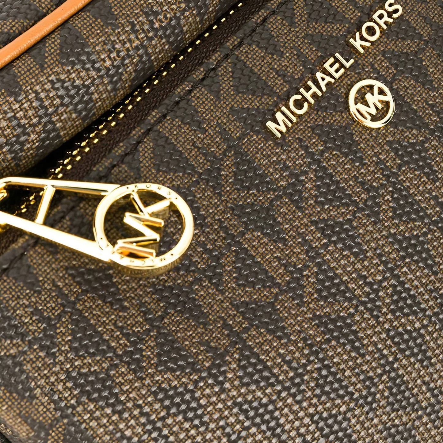 MICHAEL KORS moteriška ruda rankinė per petį MD sling messenger bag