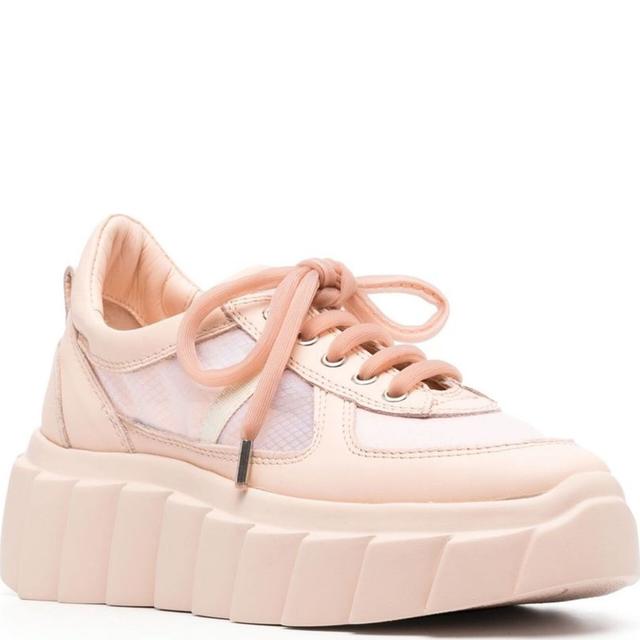 Sportiniai bateliai moterims, Rožinė, BLONDIE GRID SHOES