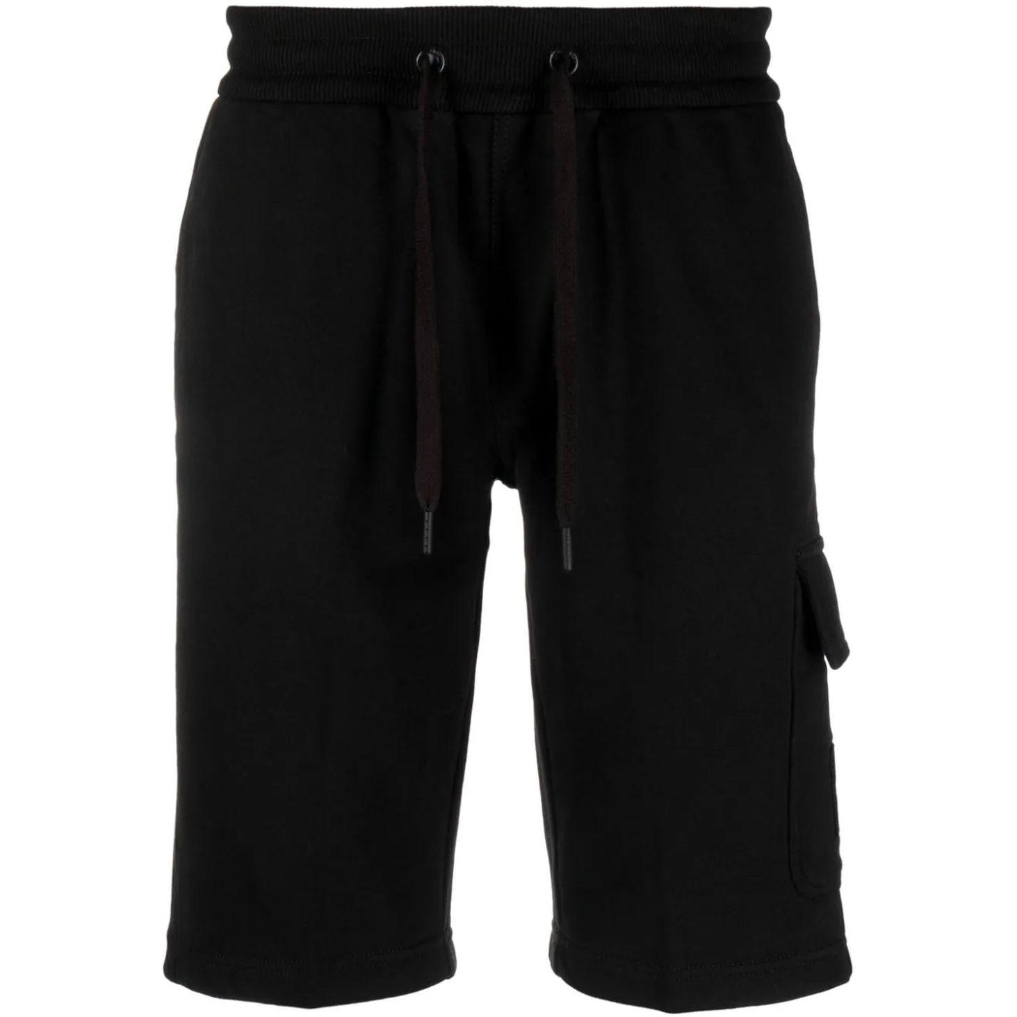 Šortai vyrams, Juoda, Badge cargo hwk short