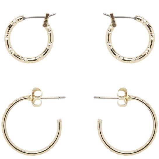 Auskarai moterims, Auksinė, PCJIMA JUL 2-PACK EA