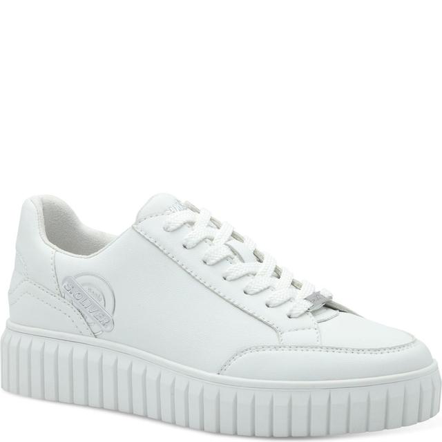 Laisvalaikio bateliai moterims, Balta, Women Lace-upp