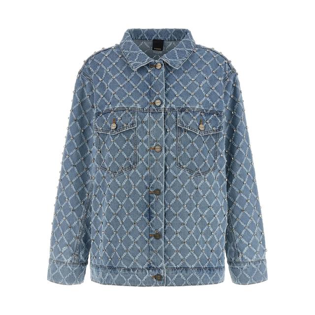 Džinsinis švarkas moterims, Mėlyna, Pifferaio overshirt