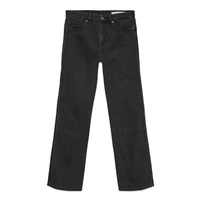 Platūs džinsai moterims, Juoda, Tessa