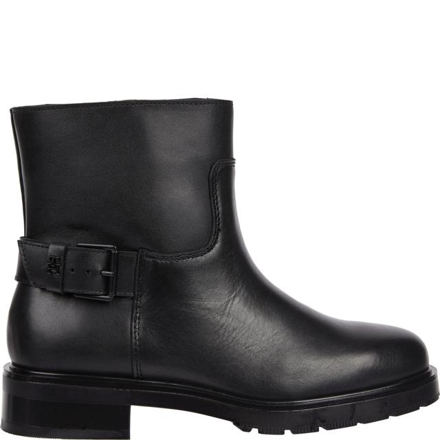 Aulinukai moterims, Juoda, Monochromatic bikerboot