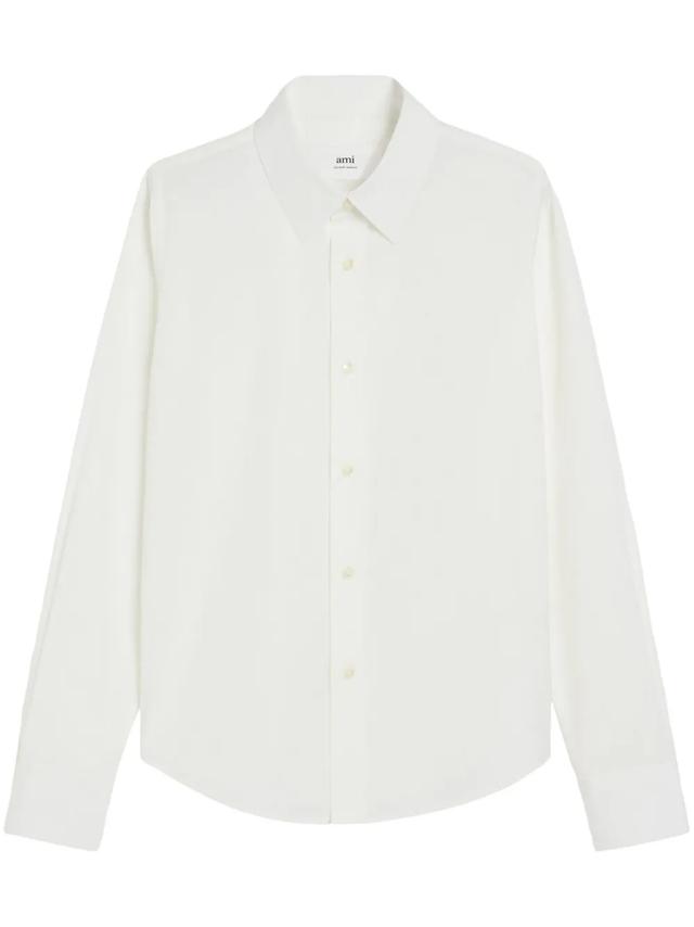 Marškiniai ilgomis rankovėmis moterims, Balta, Ami de coeur cotton shirt