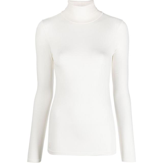 Sportinis nertinis moterims, Balta, Long sleeve pullover