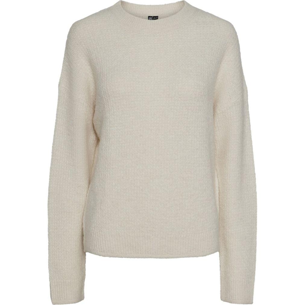 Megztinis moterims, Balta, Nemesio o-neck knit