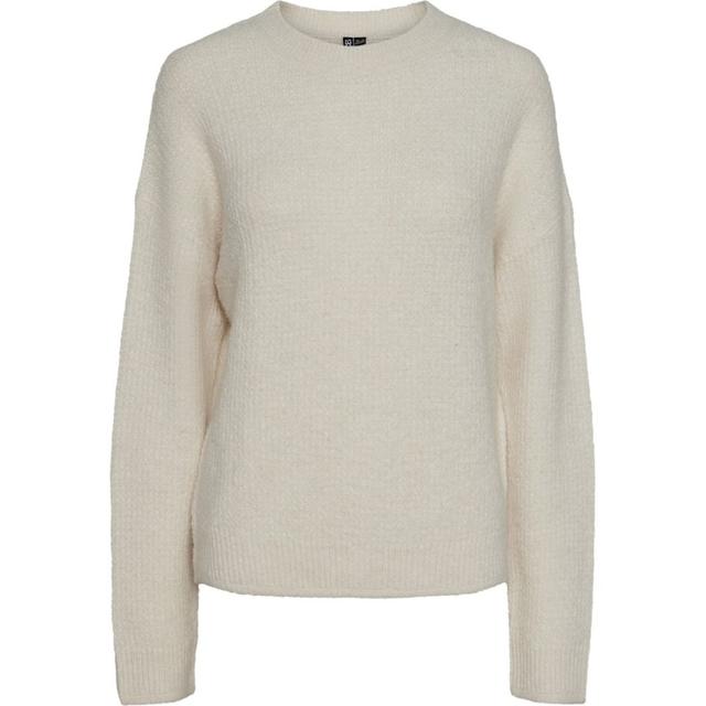 Megztinis moterims, Balta, Nemesio o-neck knit