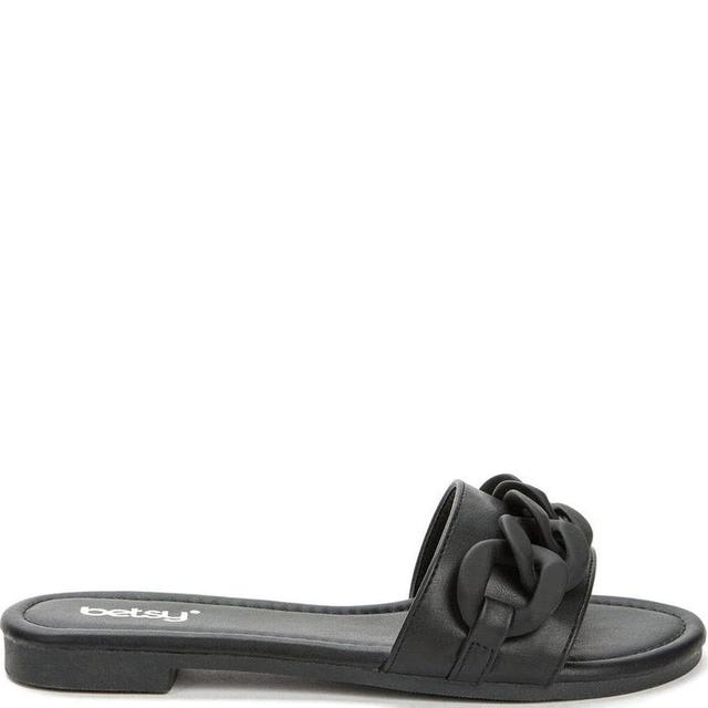 Šlepetės moterims, Juoda, SLIPPERS