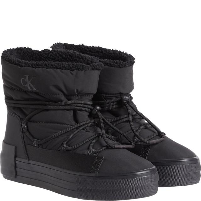 Aulinukai moterims, Juoda, Bold vulc flatf snow boot