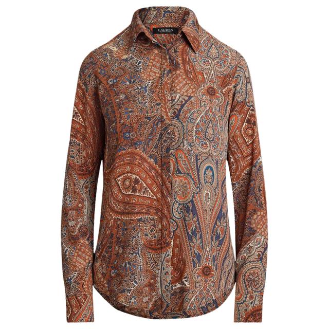 Marškiniai ilgomis rankovėmis moterims, Balta, Long sleeve button front shirt