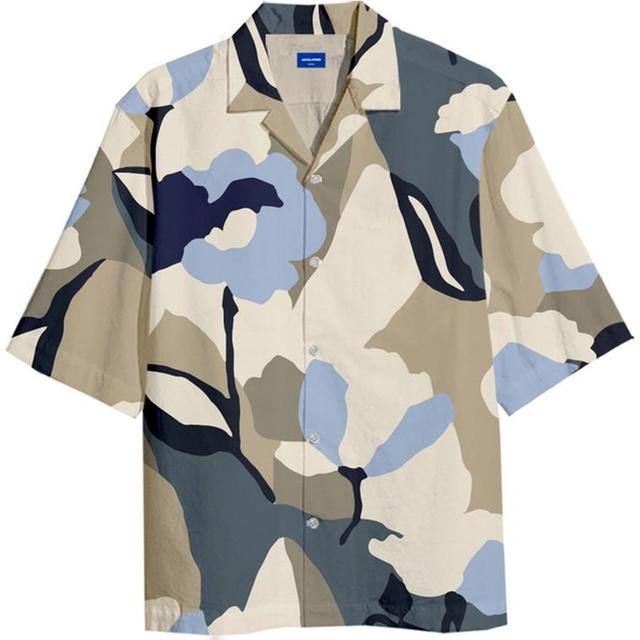 Marškiniai trump. rankovėmis vyrams, Marga, Luke gallery resort shirt