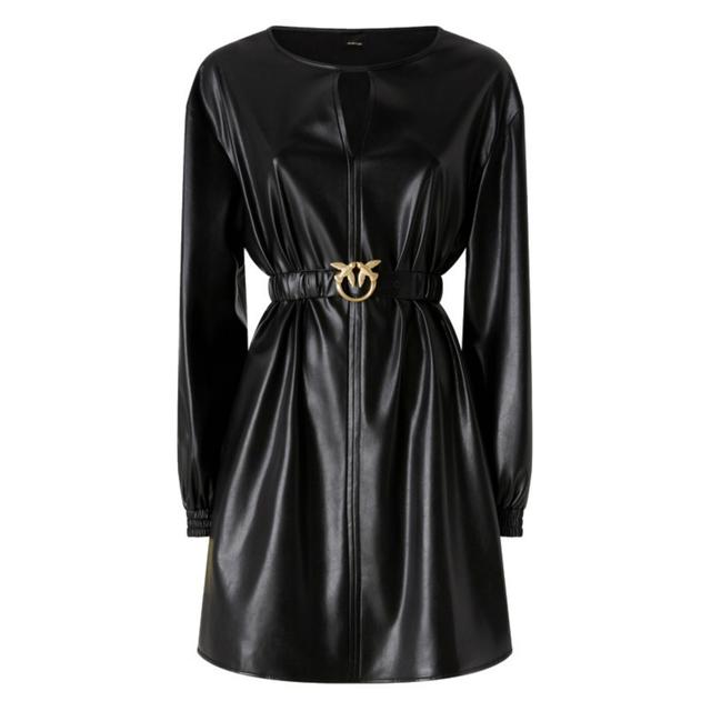 Midi suknelė moterims, Juoda, Sfumato dress