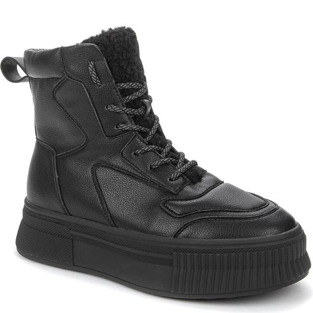 Pašiltinti aulinukai moterims, Juoda, WARM BOOTS