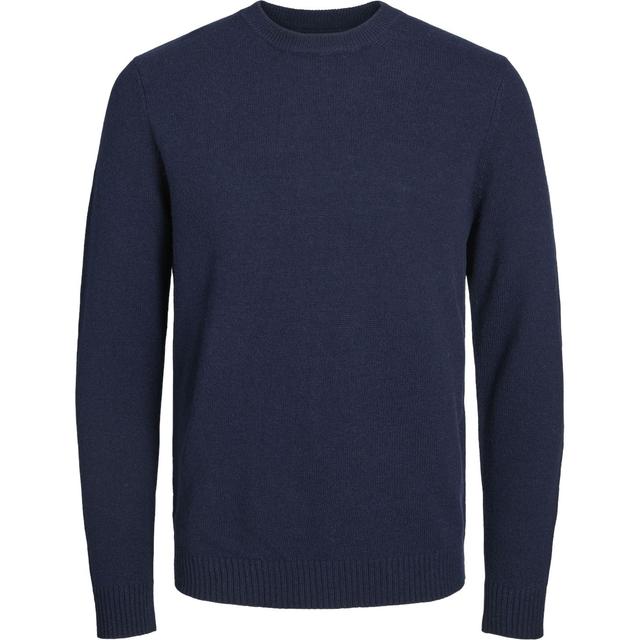 Megztinis vyrams, Mėlyna, JPRCCLAMBSWOOL KNIT CR