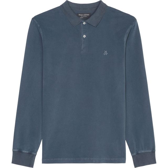 Polo marškiniai ilgos rank. vyrams, Mėlyna, Polo long B21223655004