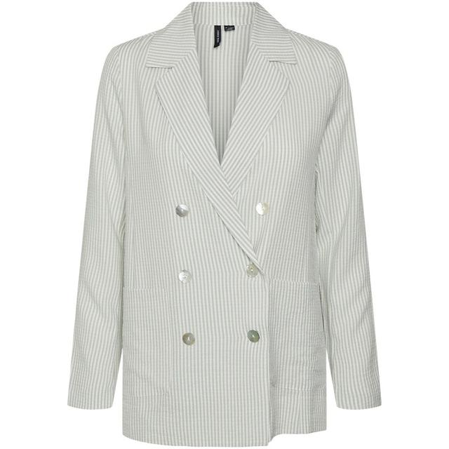 Švarkas moterims, Balta, VMOCA LS BLAZER WVN