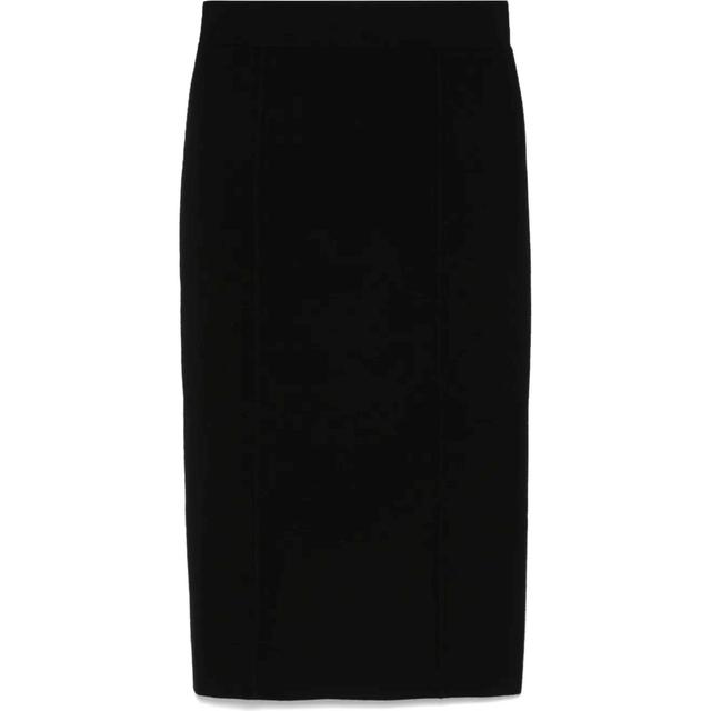 Midi sijonas moterims, Juoda, Midi skirt