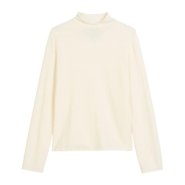 Palaidinės aukštinta apykakle moterims, Balta, 510608060215 Turtn tops