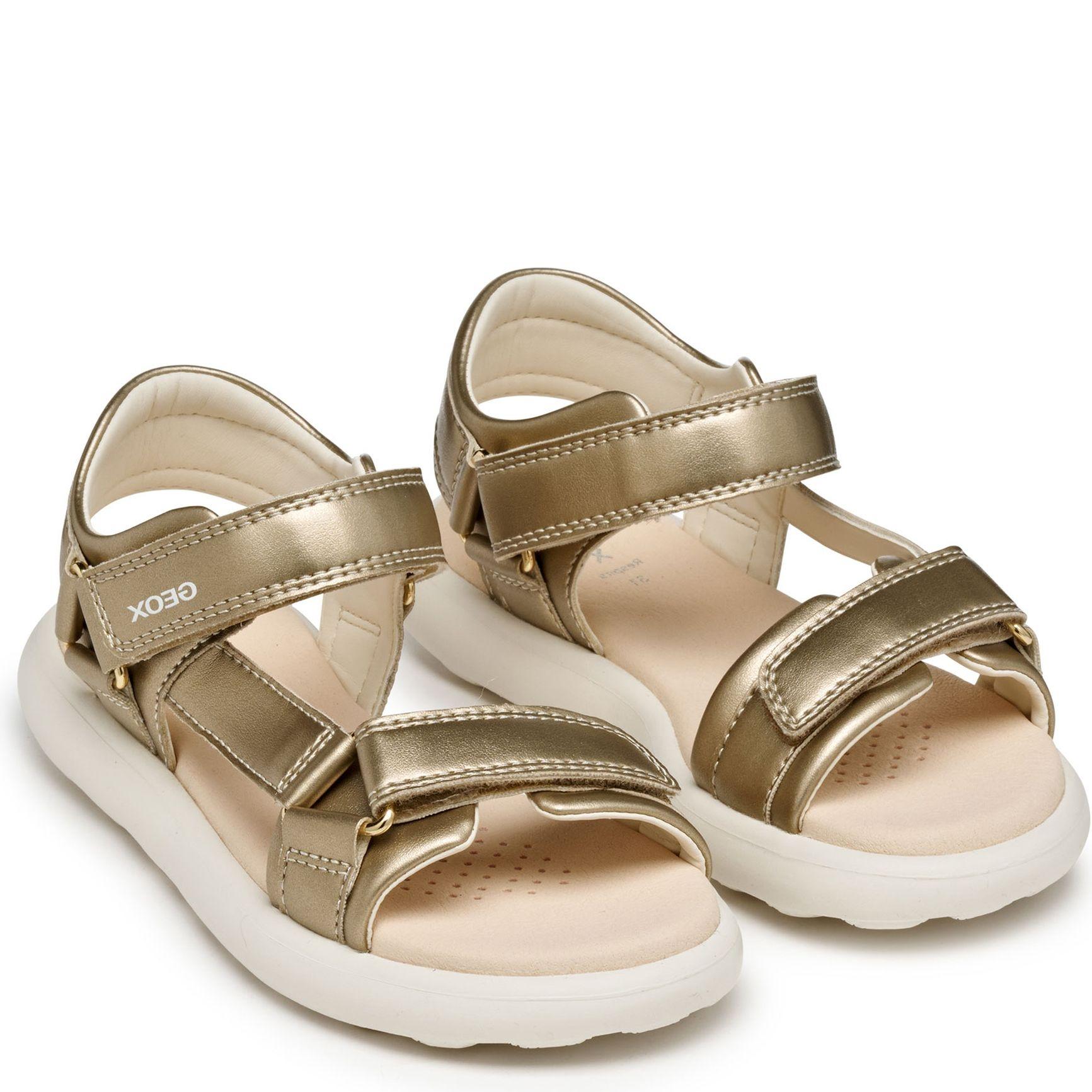 Basutės mergaitėms, Auksinė, Puffypop sandals