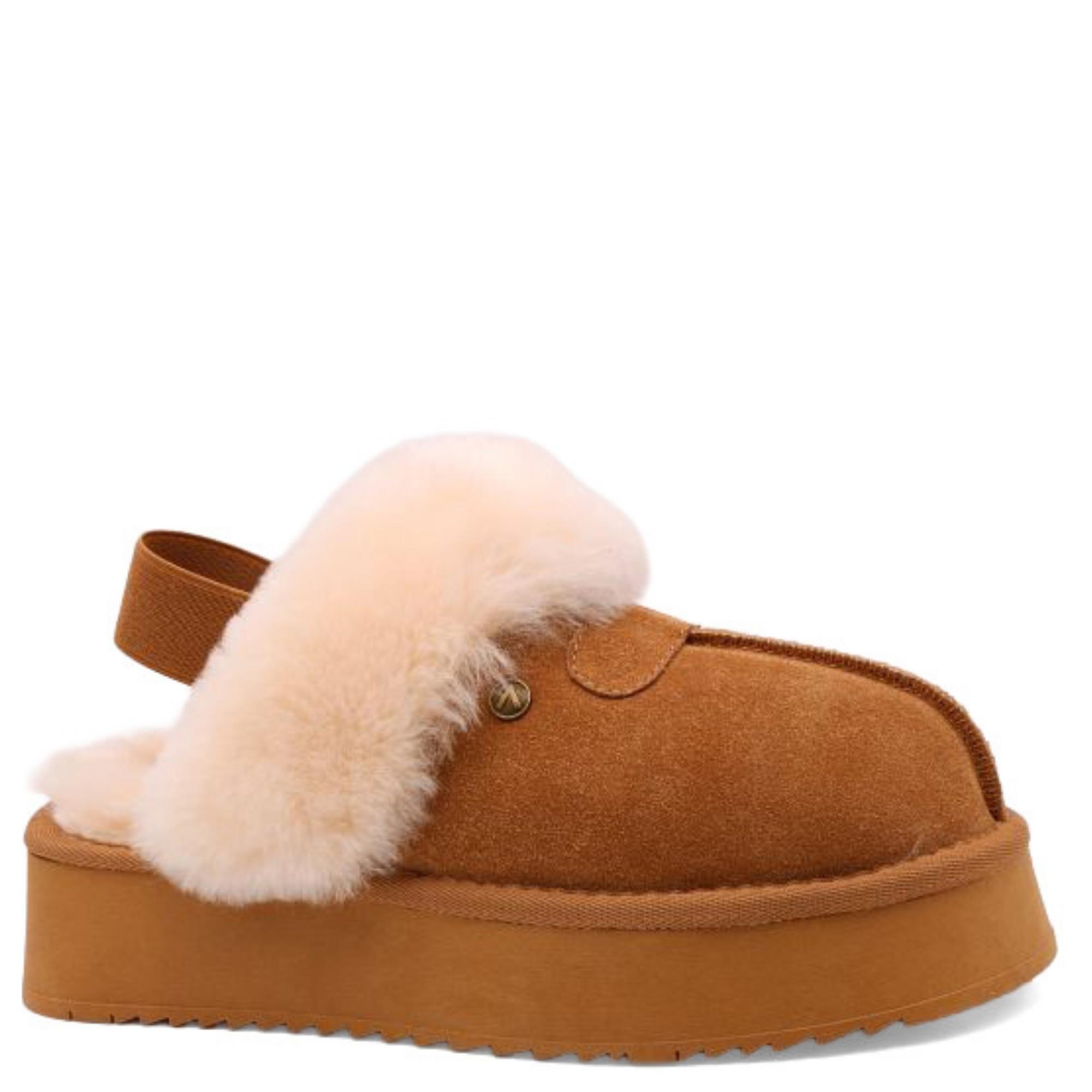 Šlepetės moterims, Ruda, Slippers