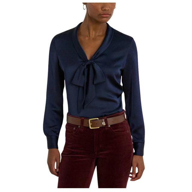 Palaidinės moterims, Mėlyna, Yilvray long sleeve blouse