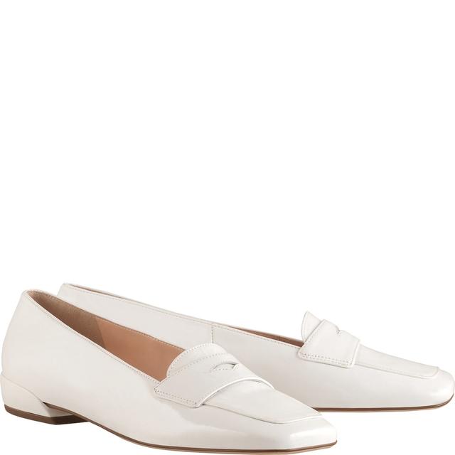Loaferiai moterims, Balta, LIZ Loafers