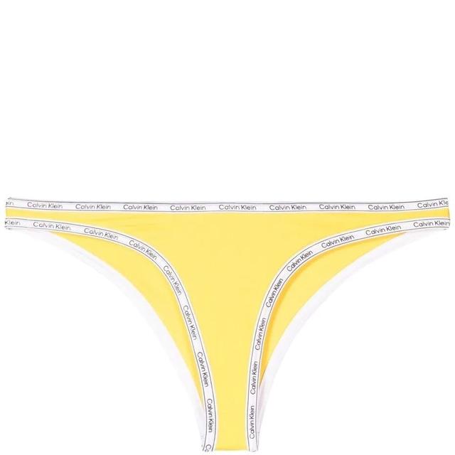 Apatinė kostiumėlio dalis moterims, Geltona, Bikini swim