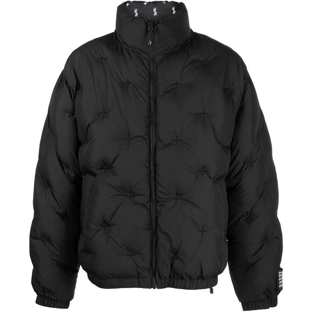 Pūkinė striukė vyrams, Juoda, Flight puffer jacket