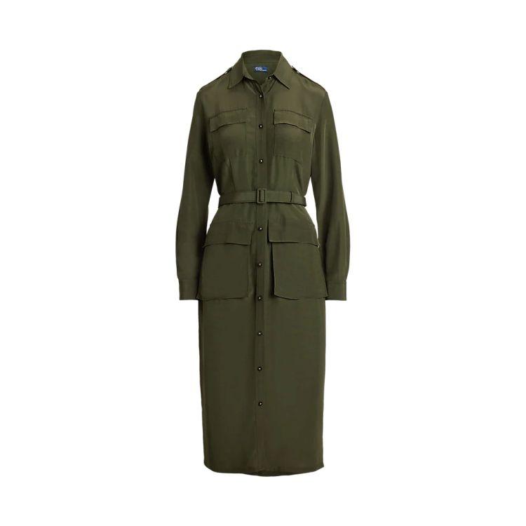 Midi suknelė moterims, Juoda, Shirt dress dresses