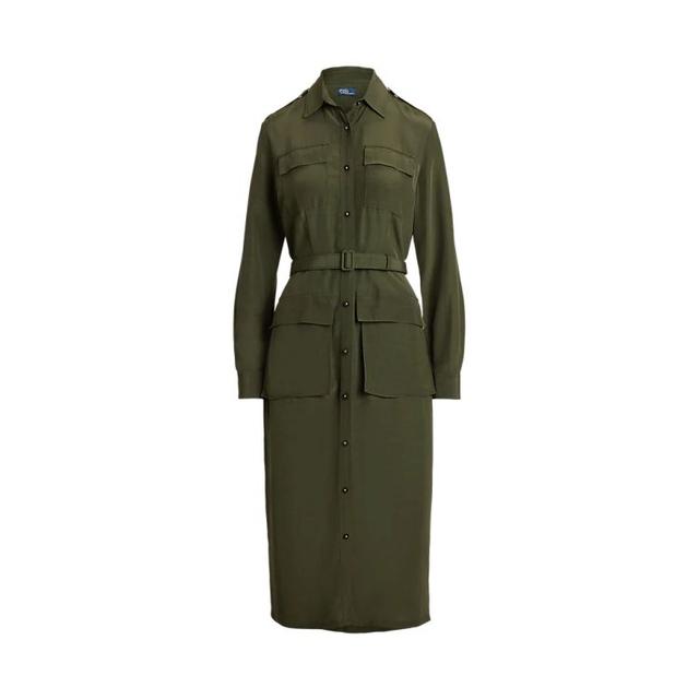 Midi suknelė moterims, Juoda, Shirt dress dresses