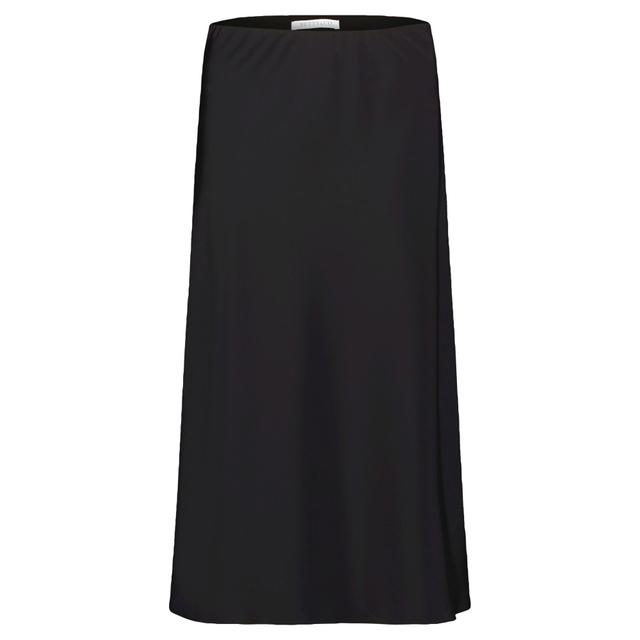 Midi sijonas moterims, Juoda, Mot.sijonas