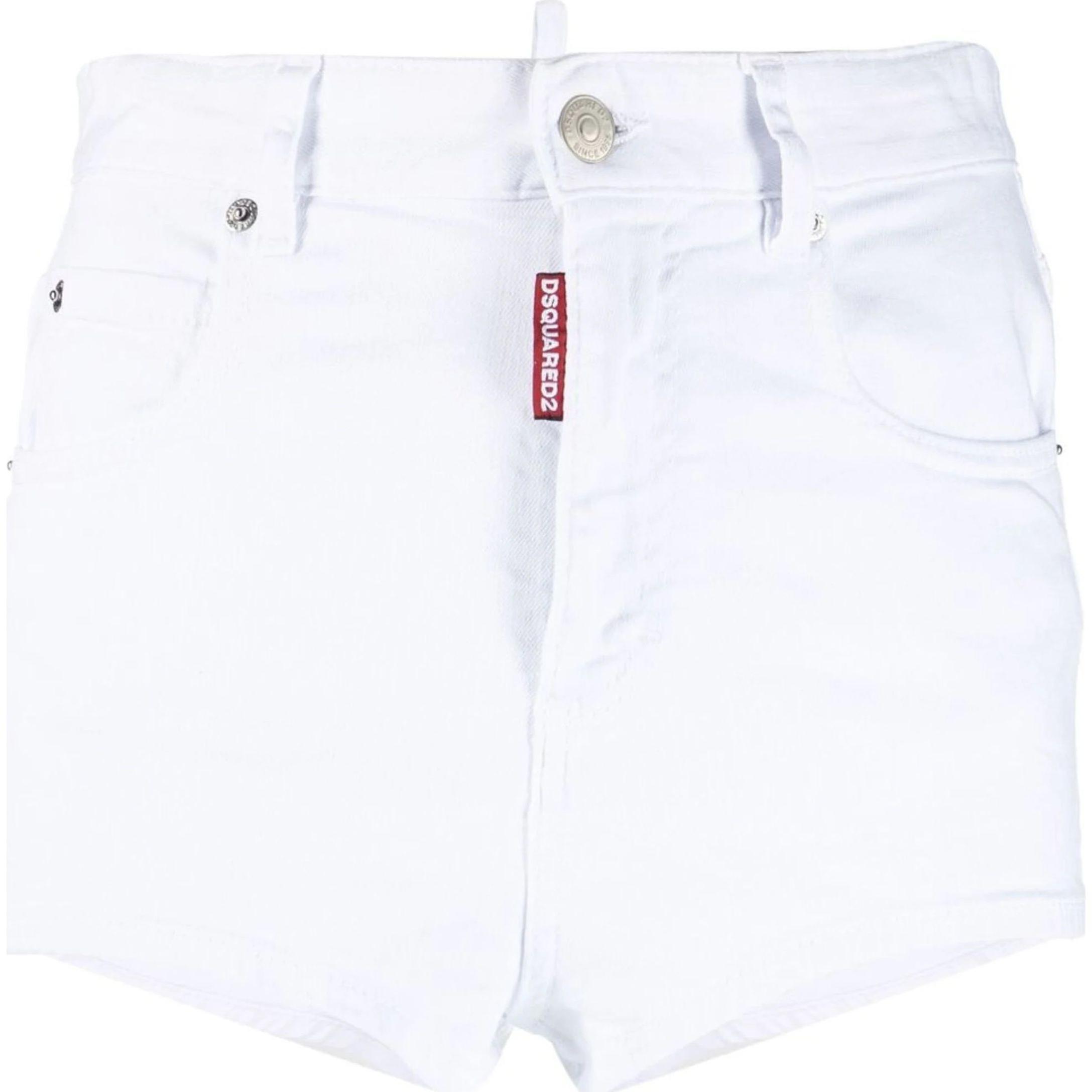 Šortai moterims, Balta, Shorts