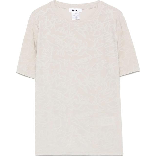 Megztinis moterims, Pilka, S/s knit graffiti ja