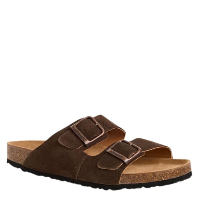 Šlepetės vyrams, Ruda, Slippers