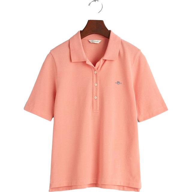 Polo marškiniai trumpos rank. moterims, Rožinė, SLIM SHIELD SS PIQUE POLO