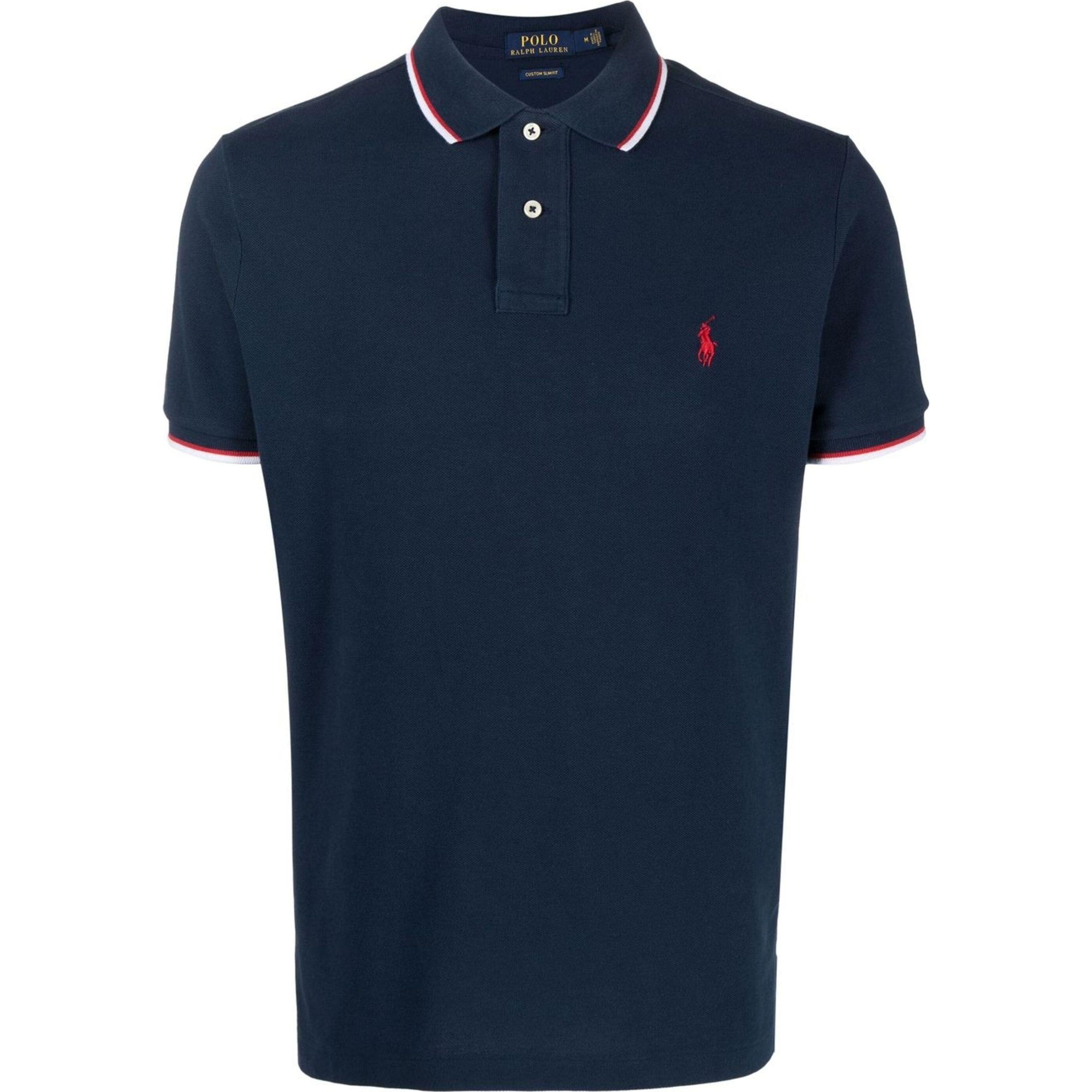 Polo marškiniai trumpos rank. vyrams, Mėlyna, Short sleeve polo shirt