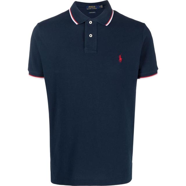 Polo marškiniai trumpos rank. vyrams, Mėlyna, Short sleeve polo shirt