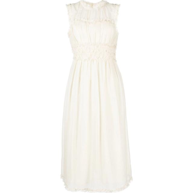 Midi suknelė moterims, Balta, Aberdeen Dress