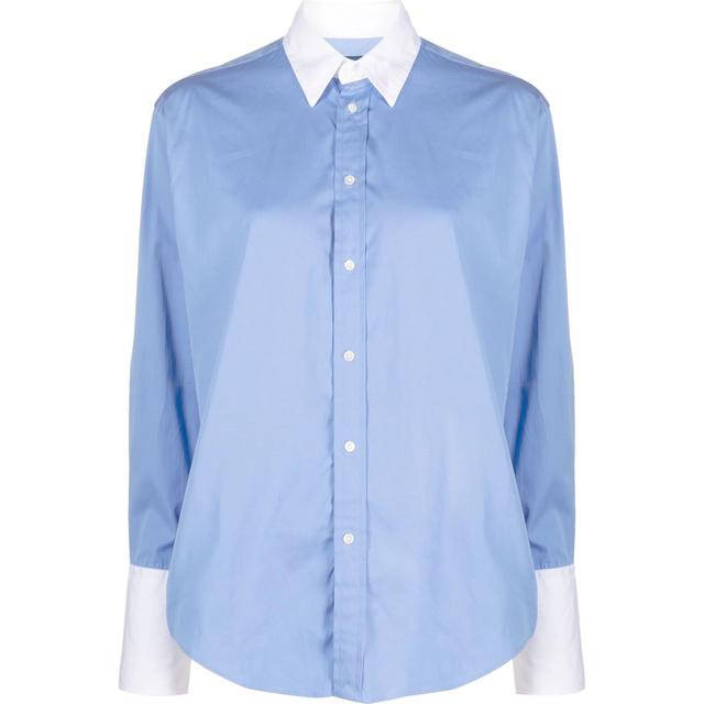 Marškiniai ilgomis rankovėmis moterims, Mėlyna, Long sleeve shirt