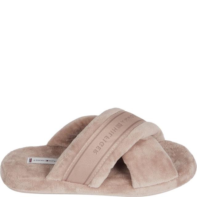 Namų šlepetės moterims, Smėlio, COMFY HOME SLIPPERS WISTRAPS
