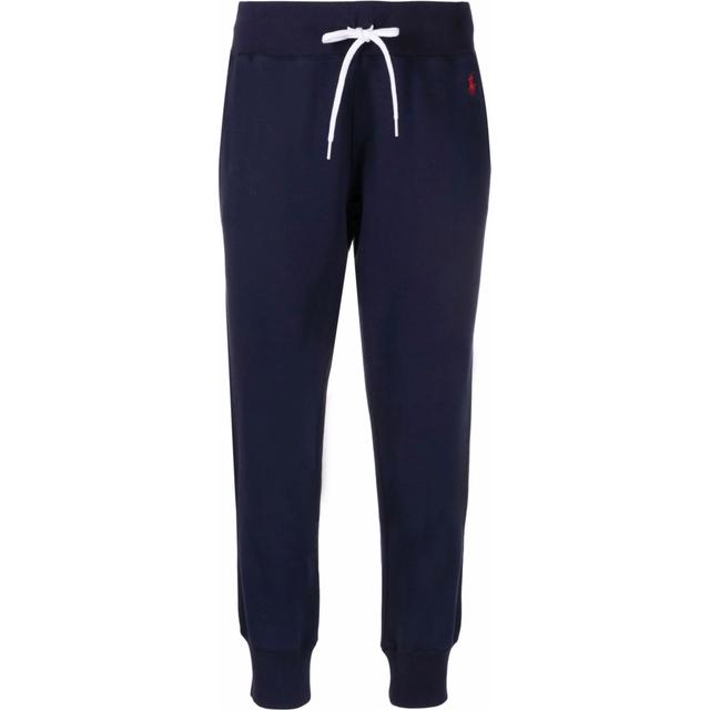 Sportinės kelnės moterims, Mėlyna, Sweatpant ankle pant