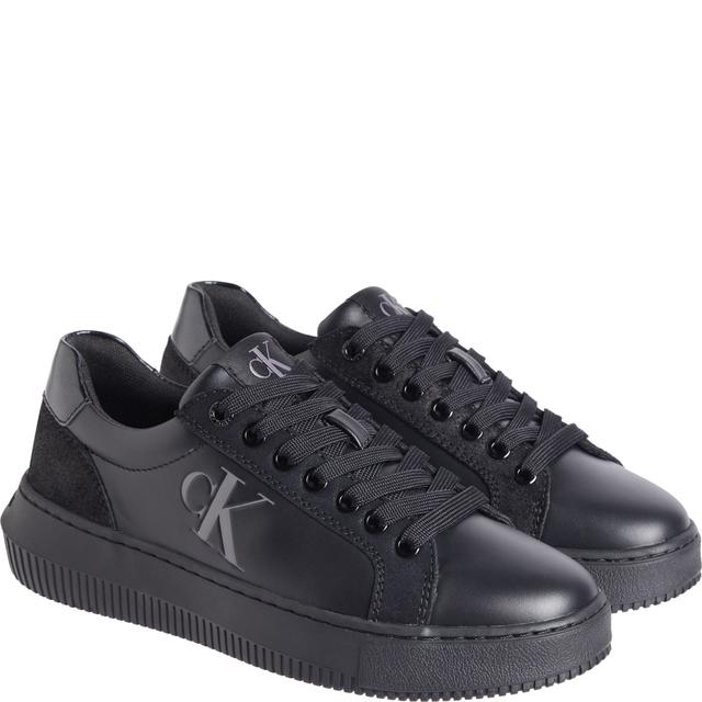 Laisvalaikio bateliai moterims, Juoda, Chunky cupsole leisure