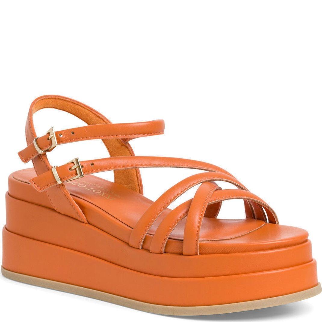 Basutės moterims, Oranžinė, SANDALS