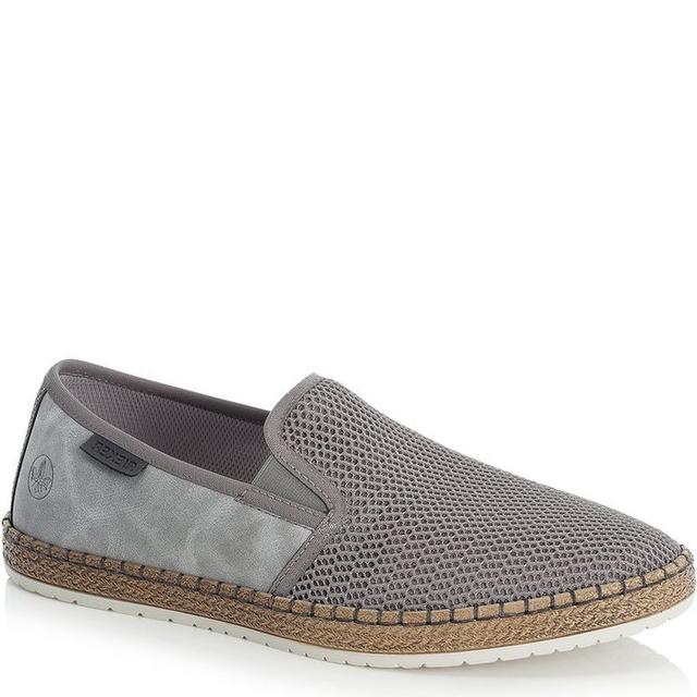 Espadrilės vyrams, Pilka, ESPADRILES