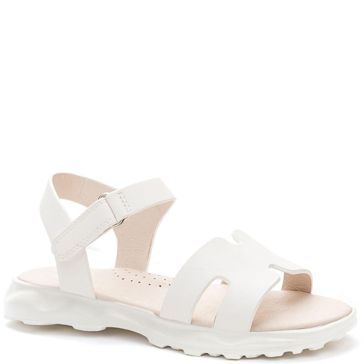 Basutės mergaitėms, Balta, Sandals