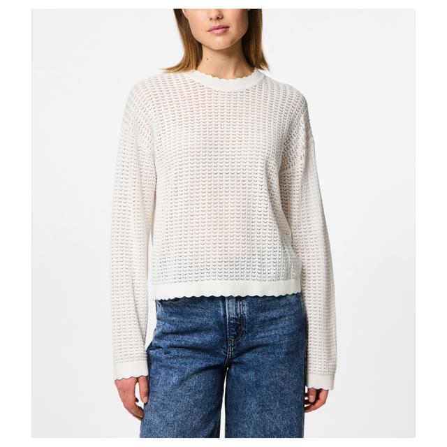 Megztinis moterims, Balta, Scout