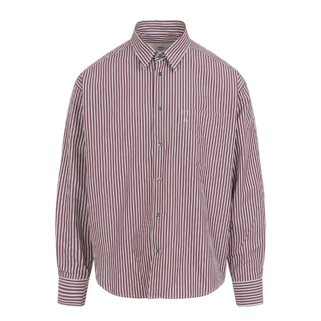 Marškiniai ilgomis rankovėmis, Marga, Embossed adc boxy shirt