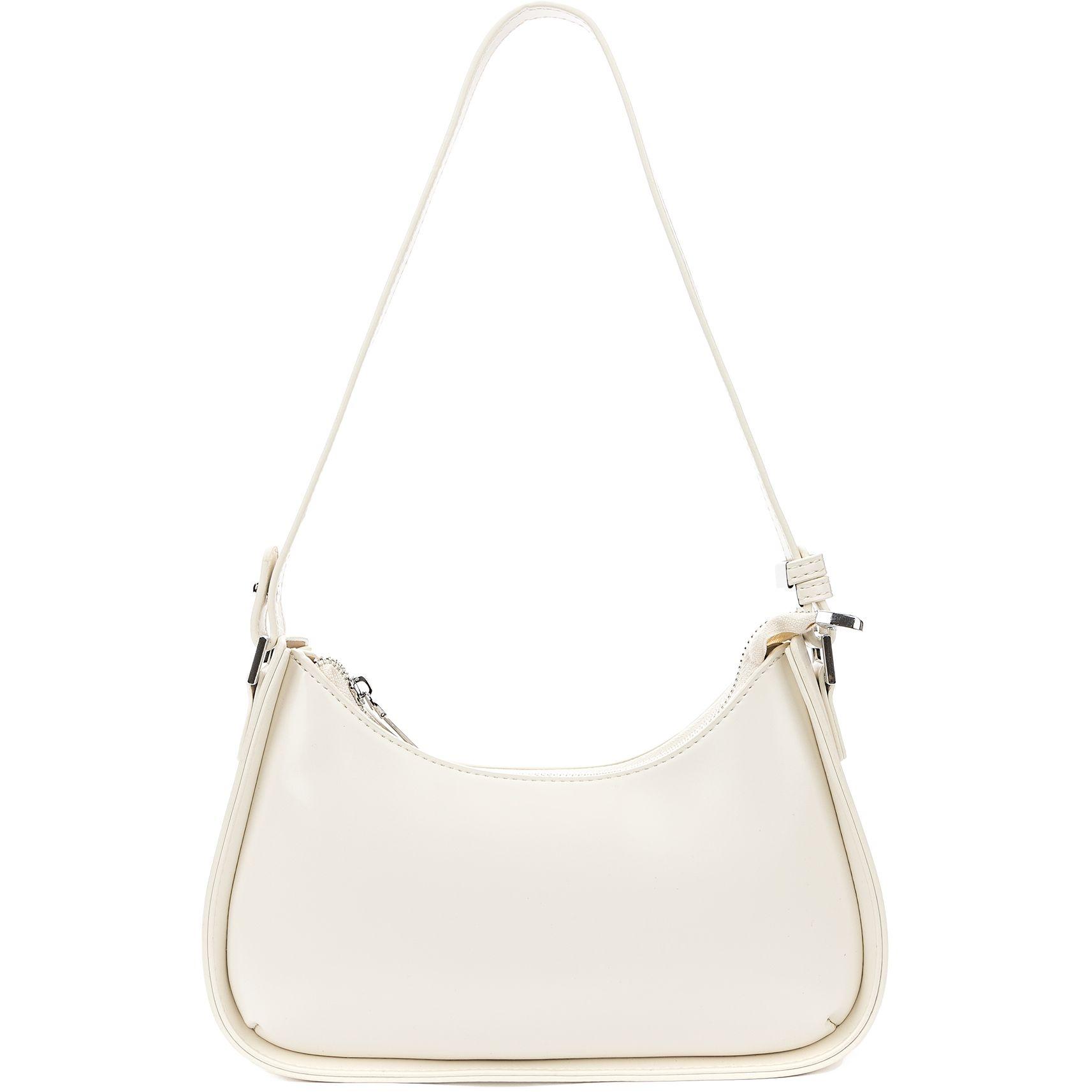 Rankinė per petį moterims, Balta, Shoulder bag