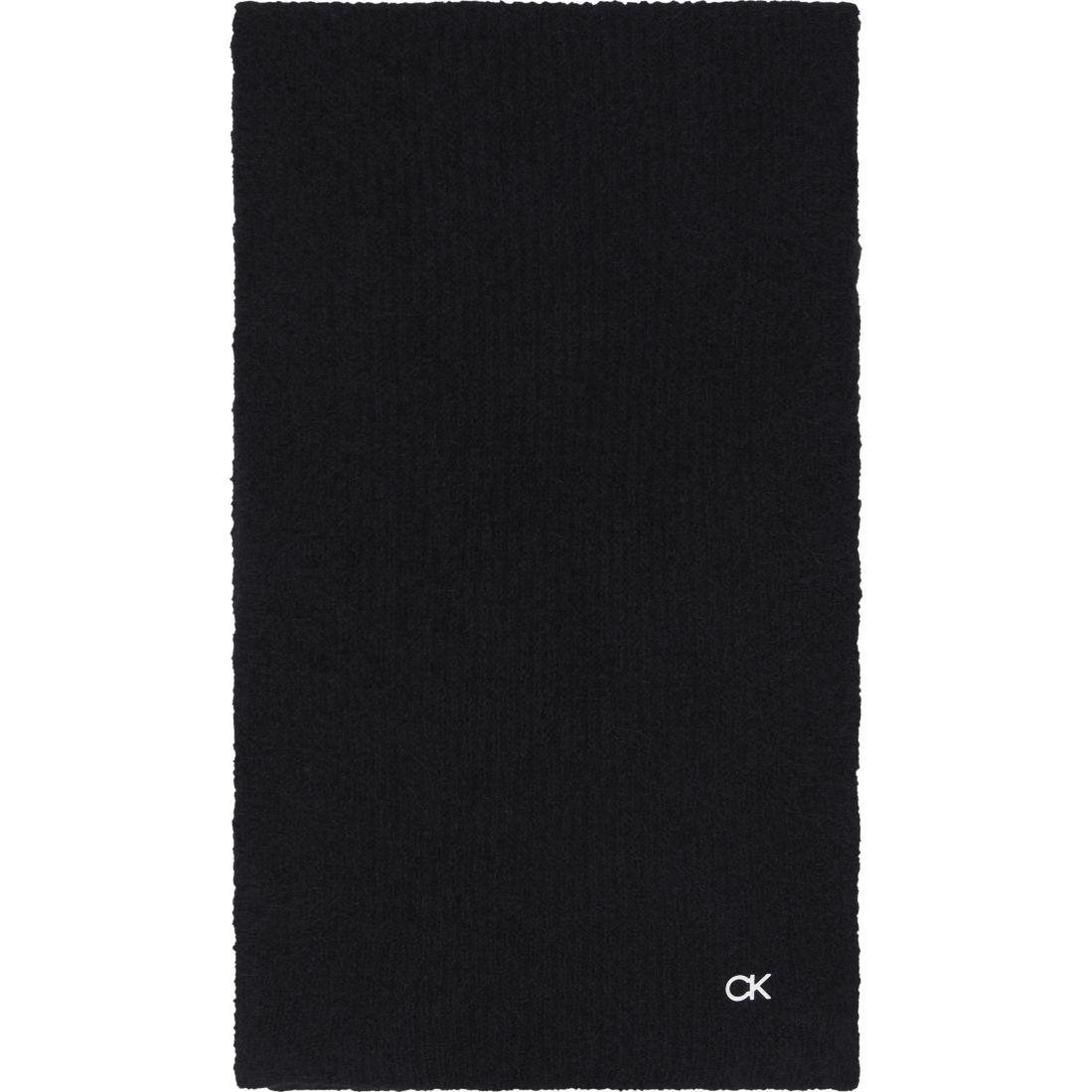 Šalikas vyrams, Juoda, LUX WOOL SCARF 30X180